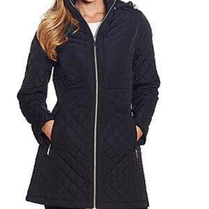 Quilted Black Michael Kors jacket.